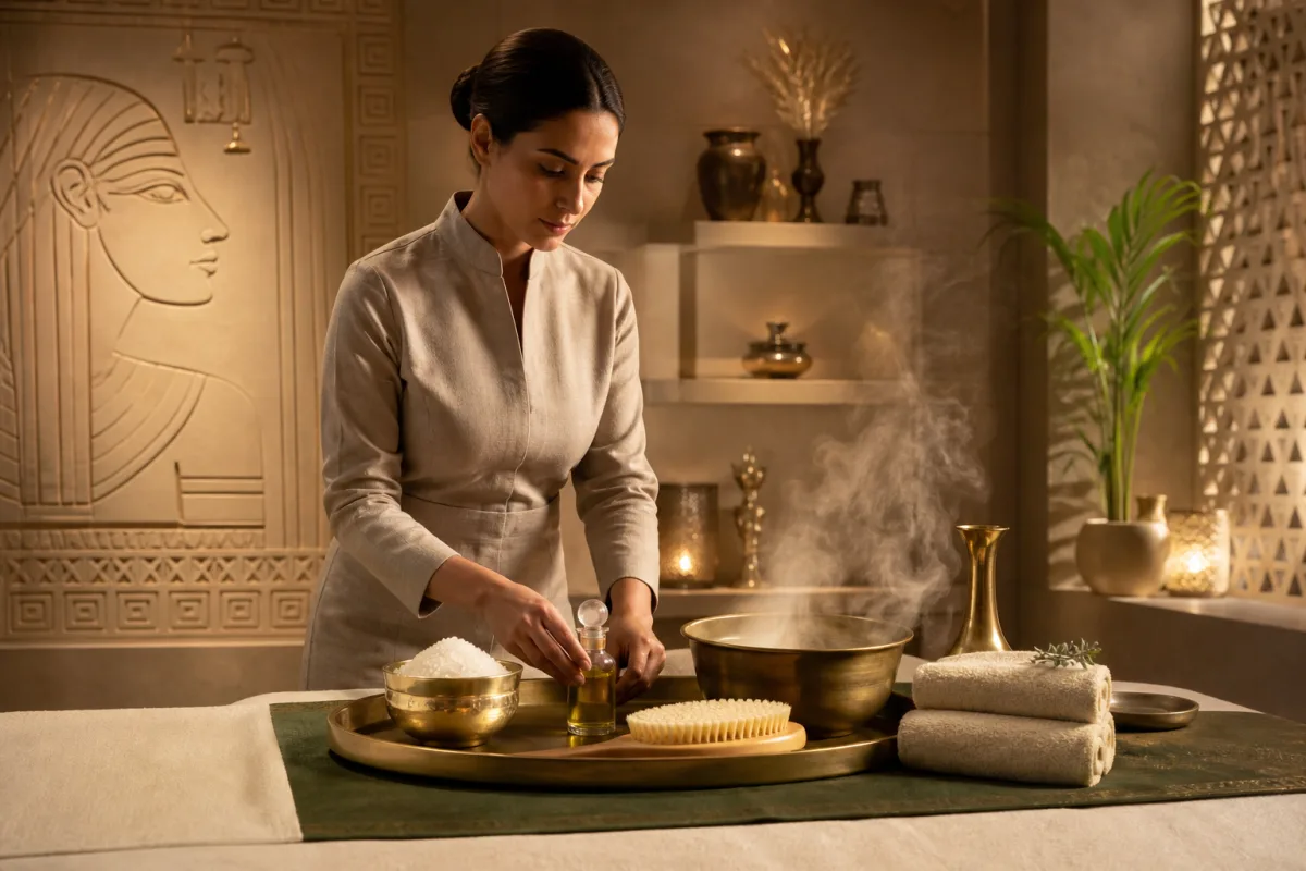 Bagno di Hatshepsut presso Solo Spa a Sharm El Sheikh