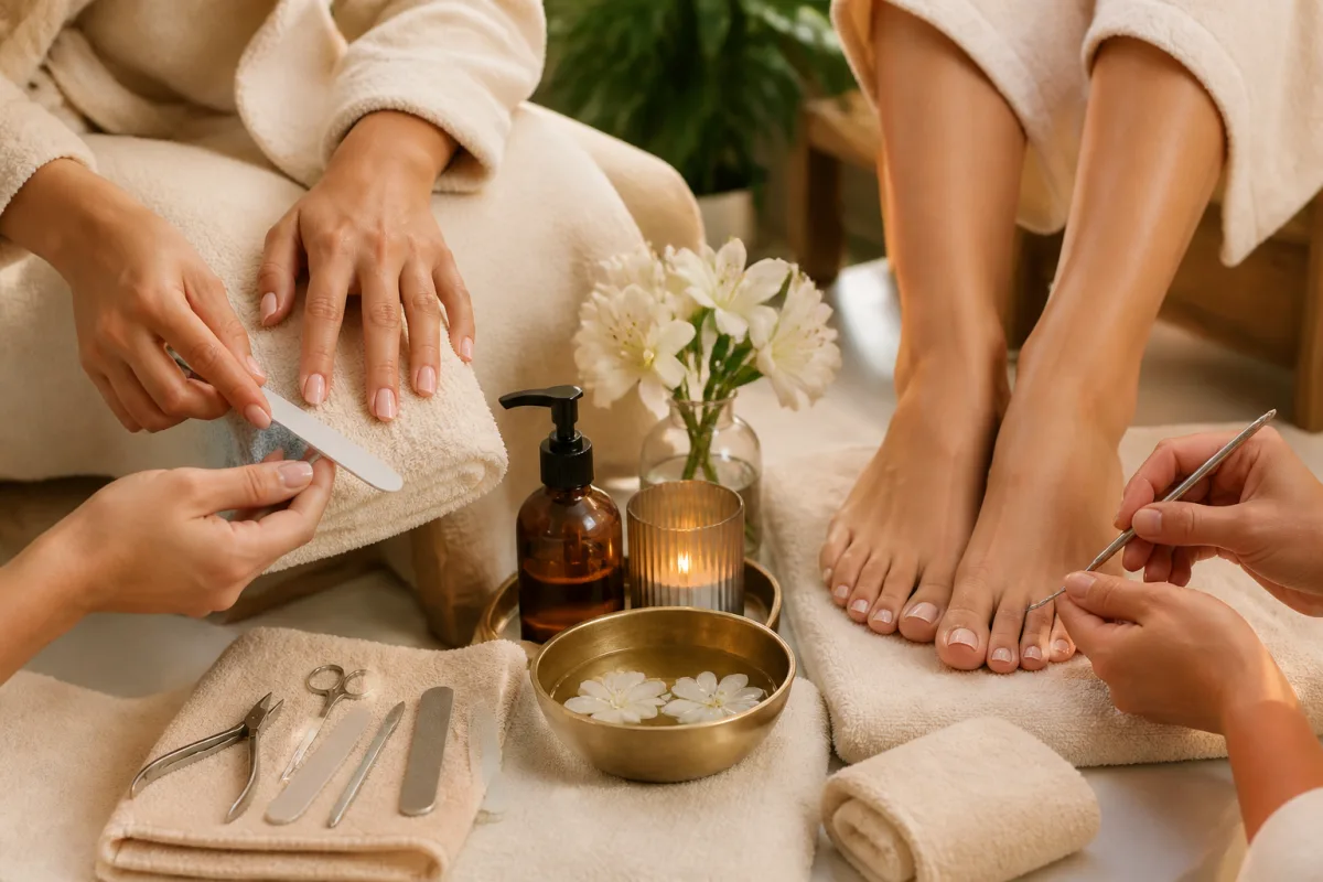 Manicure e pedicure presso Solo Spa a Sharm El Sheikh