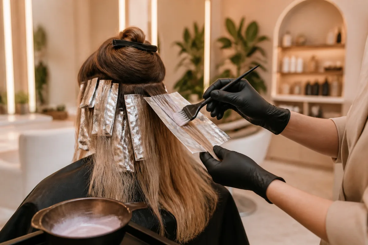 Colorazione professionale dei capelli presso Solo Spa a Sharm El Sheikh