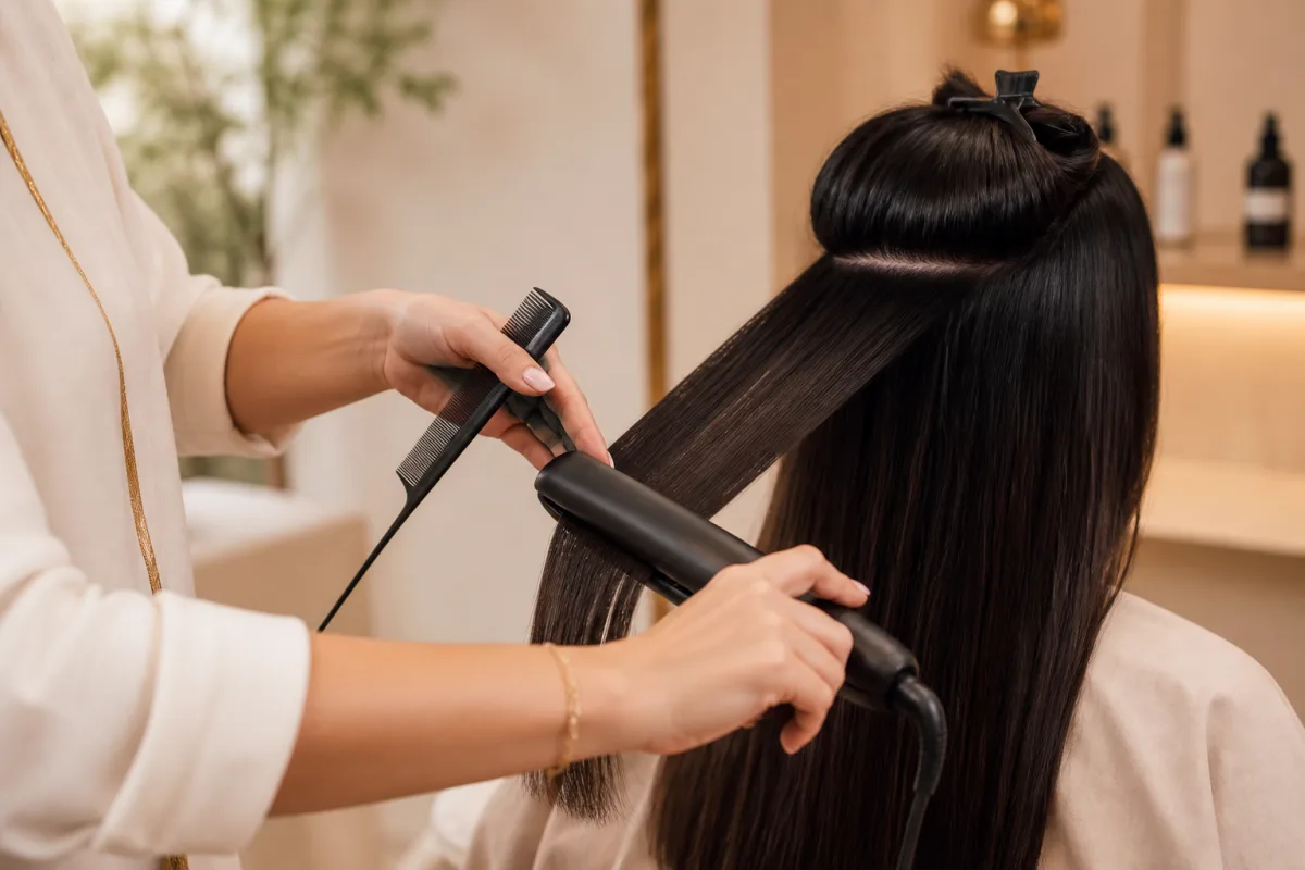 Stiratura temporanea dei capelli presso Solo Spa a Sharm El Sheikh