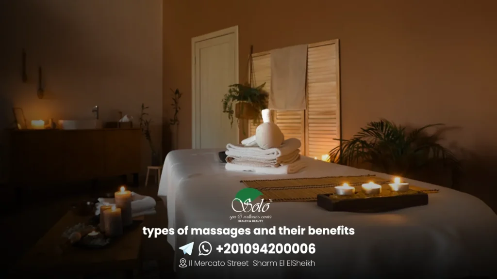 types of massages and their benefits