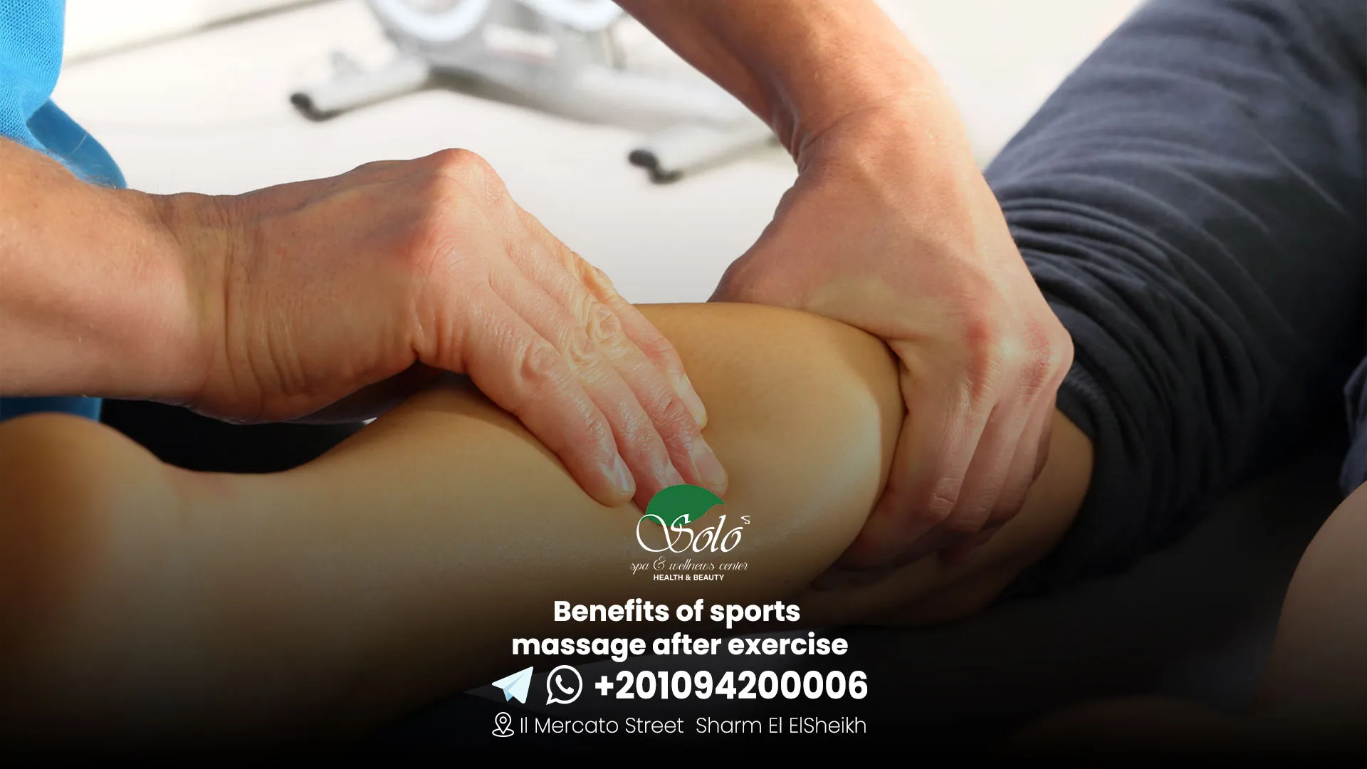 Benefits of sports massage after exercise