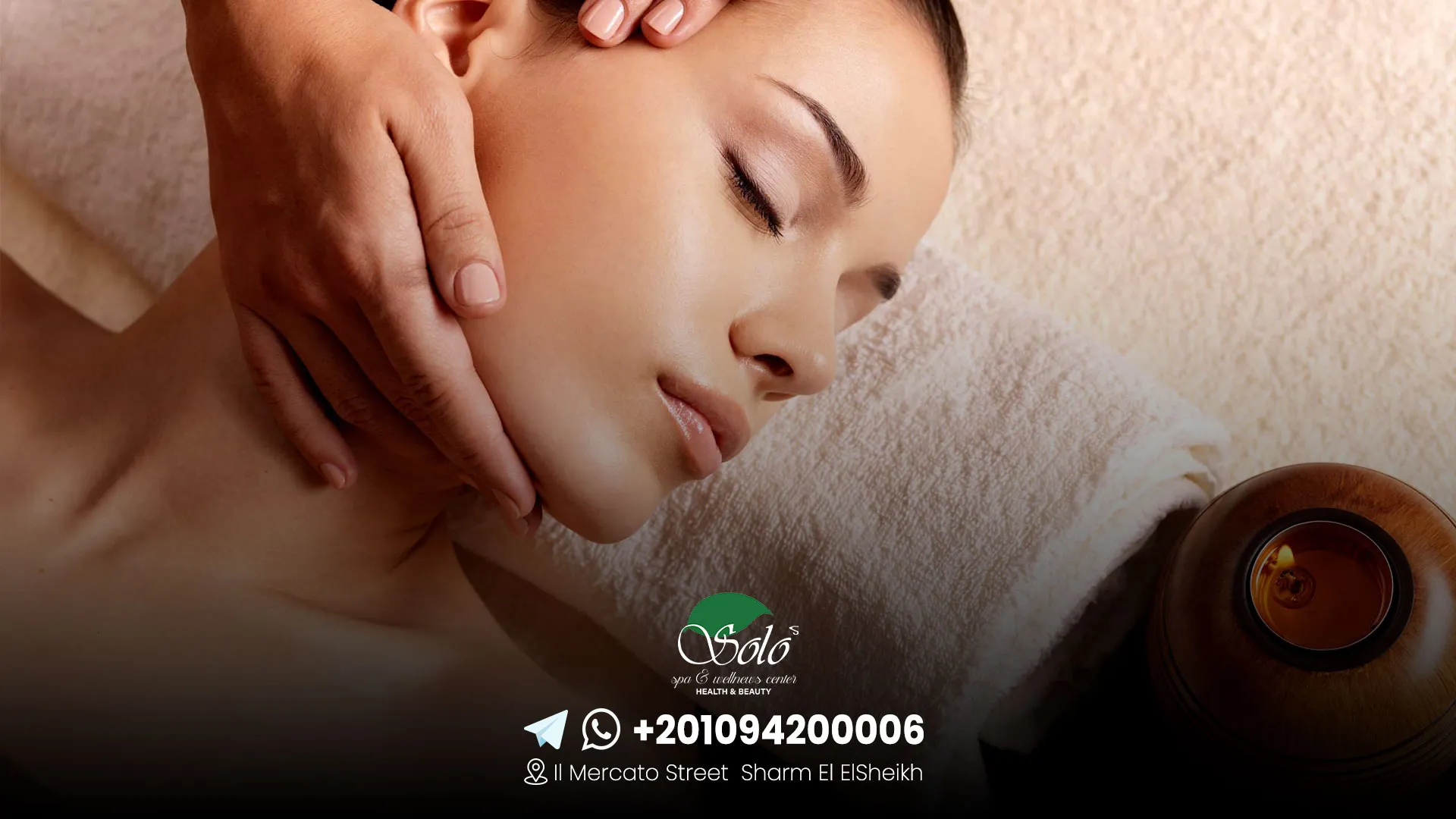 Head and neck massage in Sharm El Sheikh