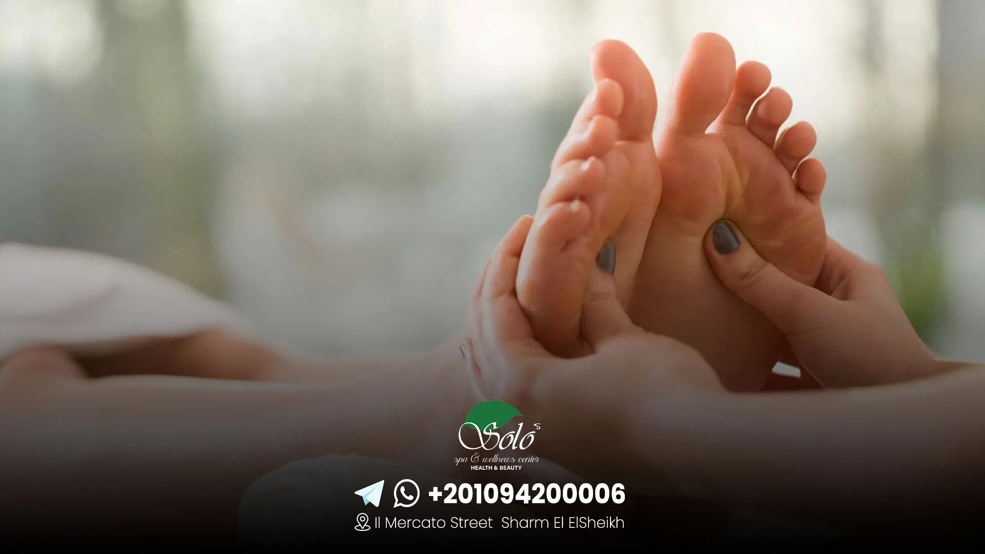Foot massage in Sharm El Sheikh