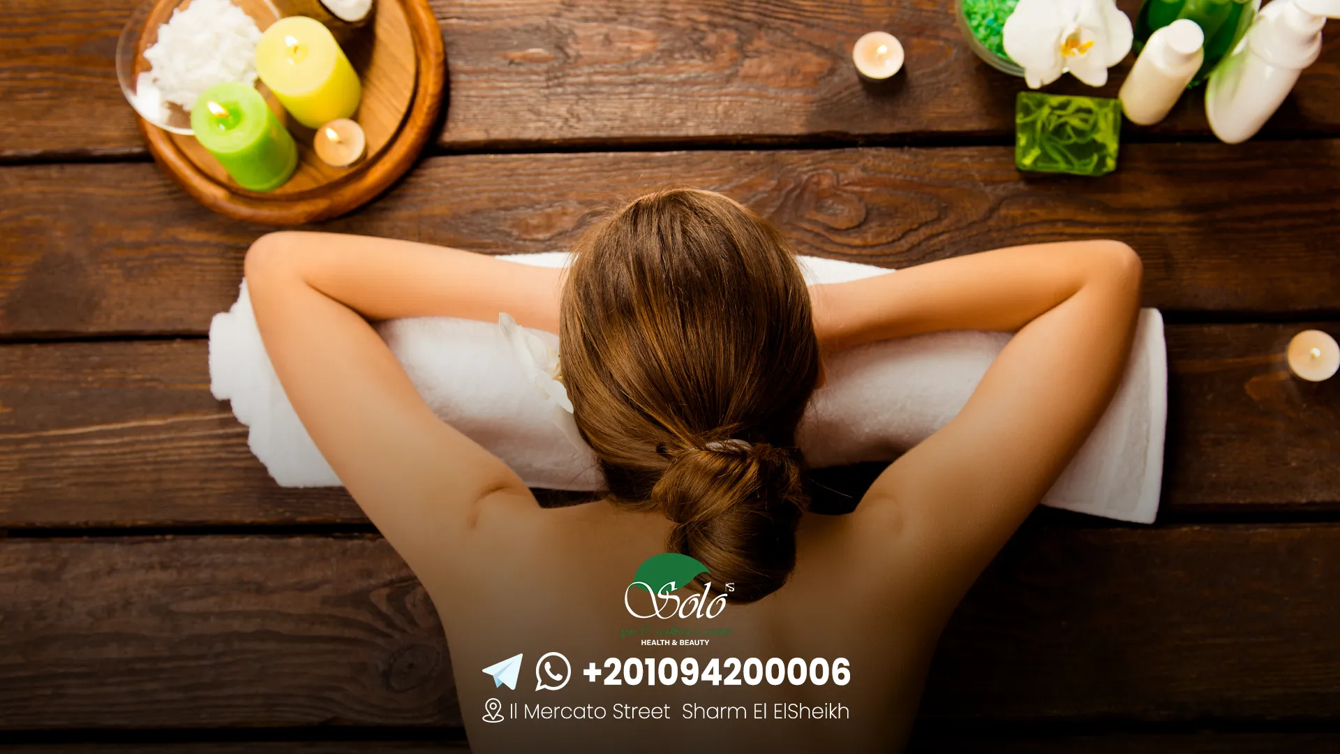 Massage to relax after travel