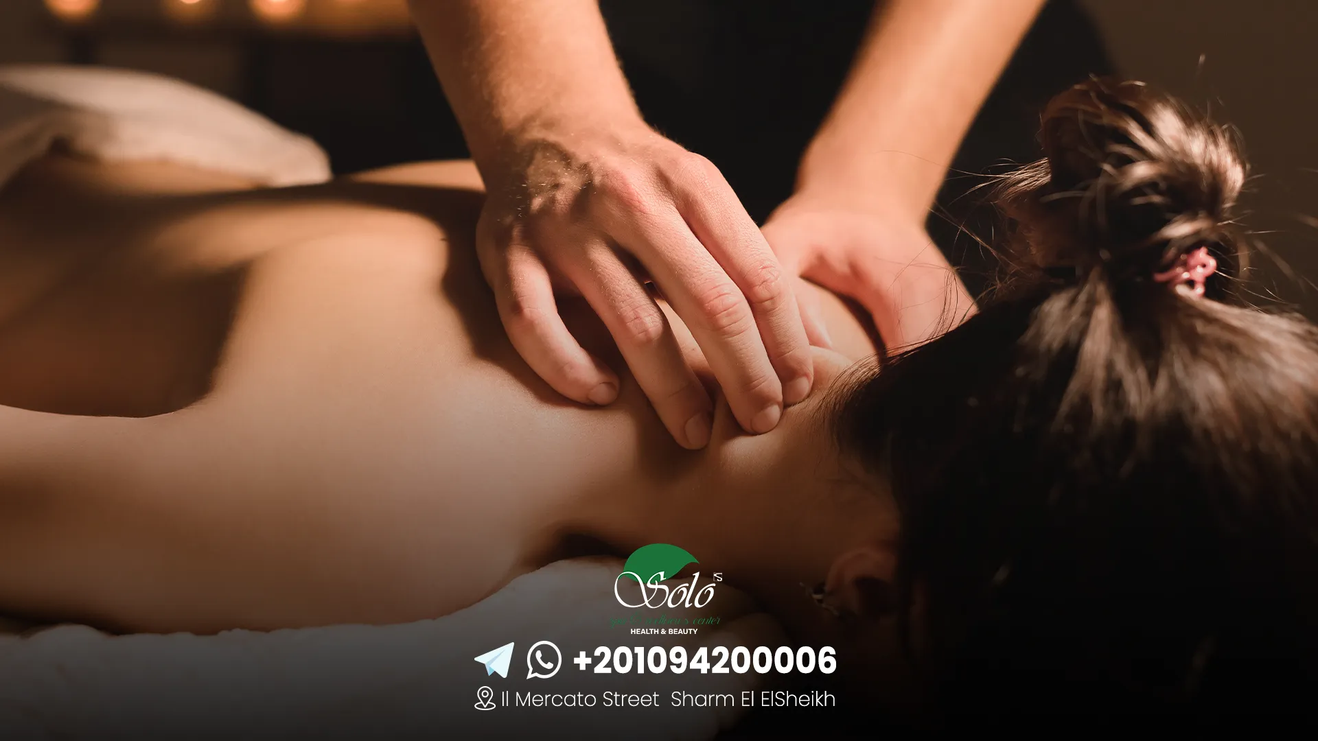 Massage to relax after travel