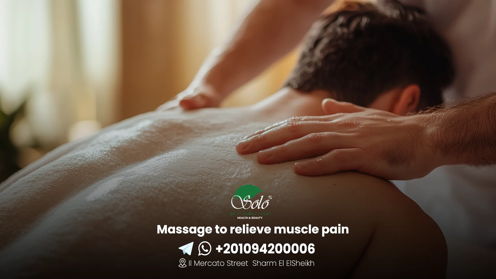 Massage to relieve muscle pain